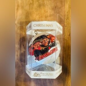 Mill Falls Studio Xmas ornament,Dickens ‘God Bless Us Everyone’” Original Box